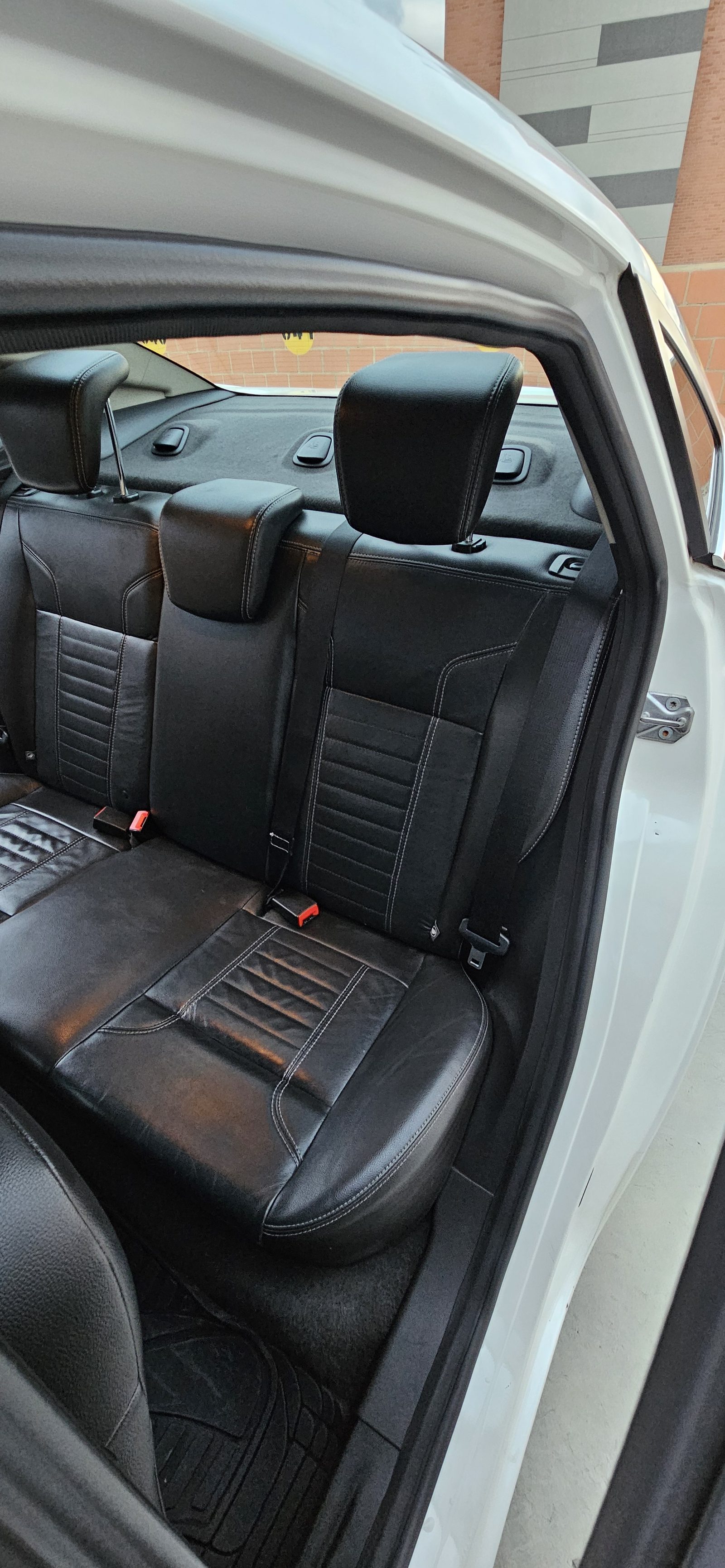Asiento trasero, detalle