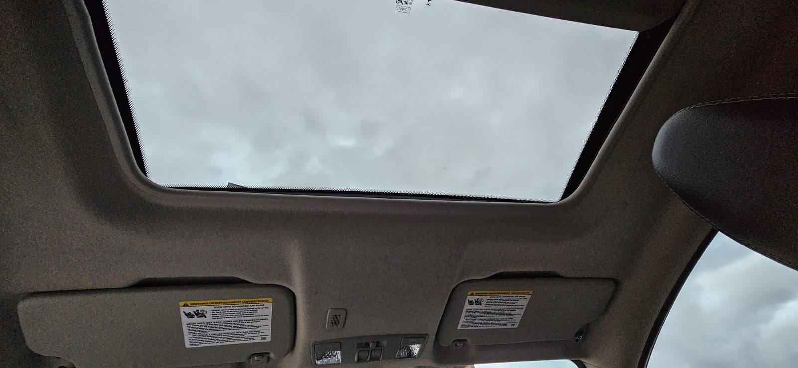 Sunroof cerrado